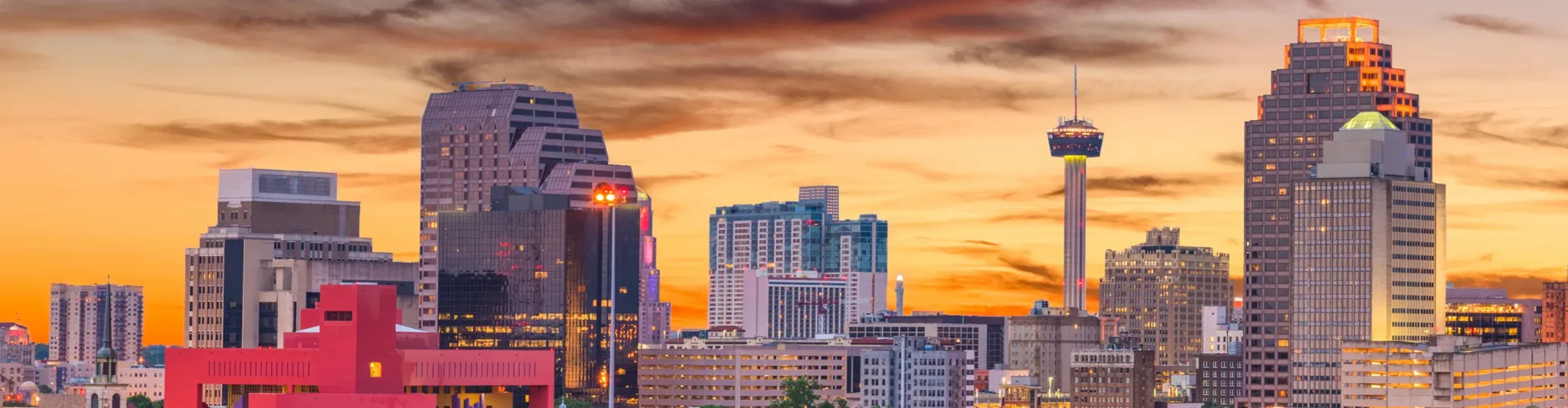 San Antonio, Texas City Skyline